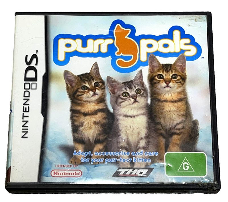 Purr Pals Nintendo DS 3DS 2DS Game *Complete* (Preowned)