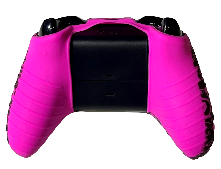 Silicone Cover For XBOX ONE Controller Skin - Hot Pink Skulls