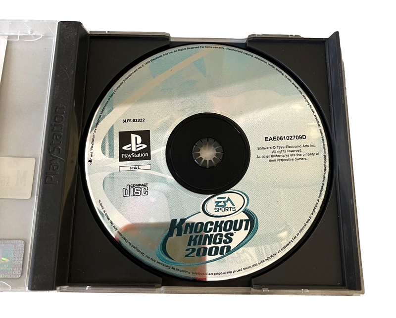 Knockout Kings 2000 PS1 PS2 PS3 PAL *No Manual* (Preowned)