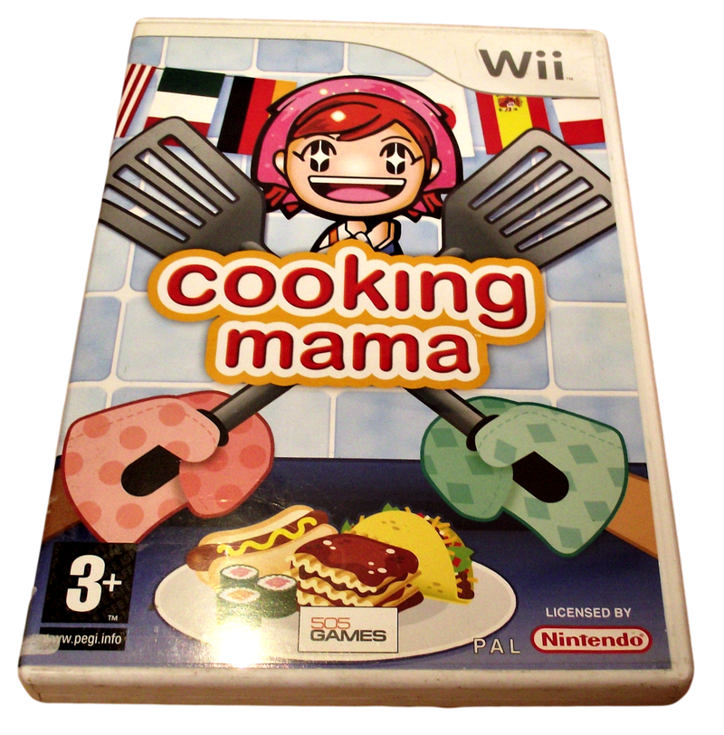 Cooking Mama Nintendo Wii PAL *Complete* Wii U Compatible (Pre-Owned)