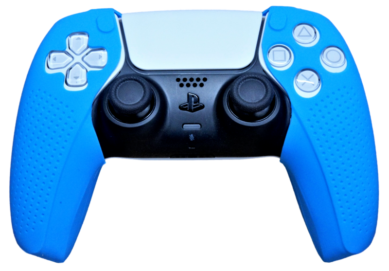 Silicone Grip Covers For PS5 Controller Skin - Blue Sox