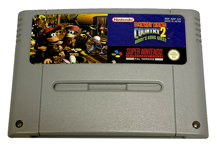 Donkey Kong Country 2 Diddy's Kong Quest Nintendo SNES Boxed PAL *Complete* (Preowned)