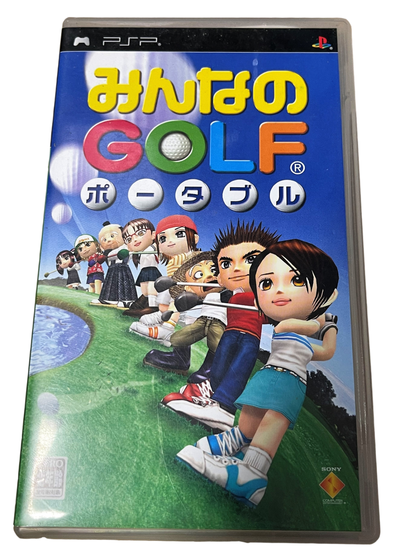Minna No Golf Sony PSP *Complete* Japanese Import (Pre-Owned)