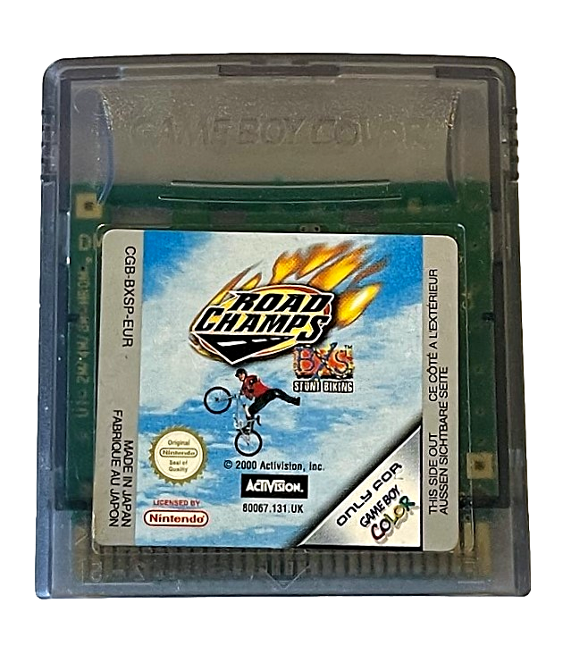 Road Champs BXS Stunt Biking Nintendo Gameboy Color Cartridge (Preowned)