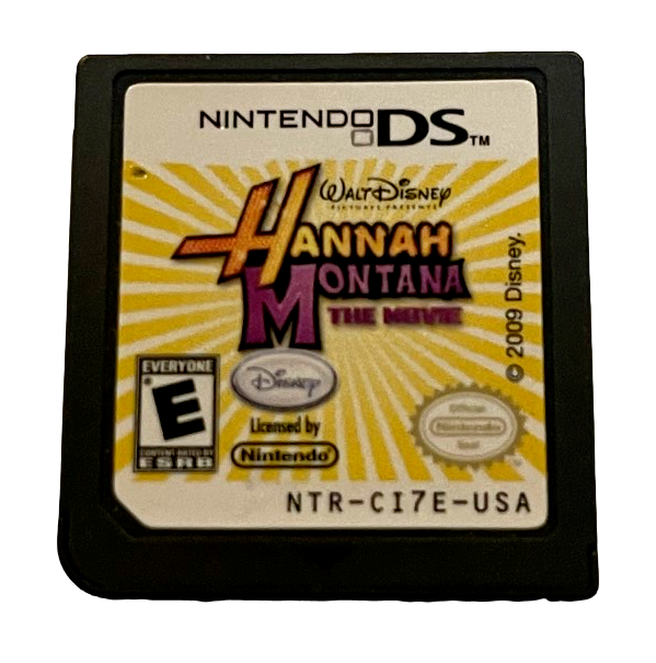 Hannah Montana The Movie Nintendo DS 2DS 3DS *Cartridge Only* (Preowned)