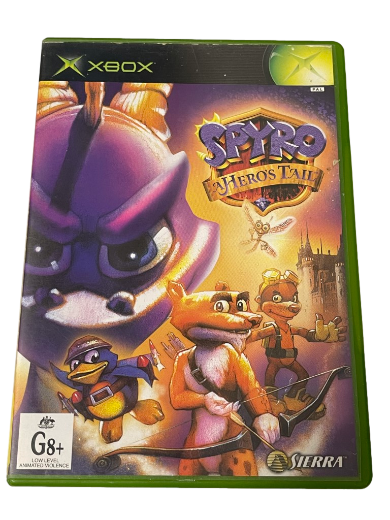 Spyro A Hero's Tail XBOX Original PAL *Complete* (Pre-Owned)