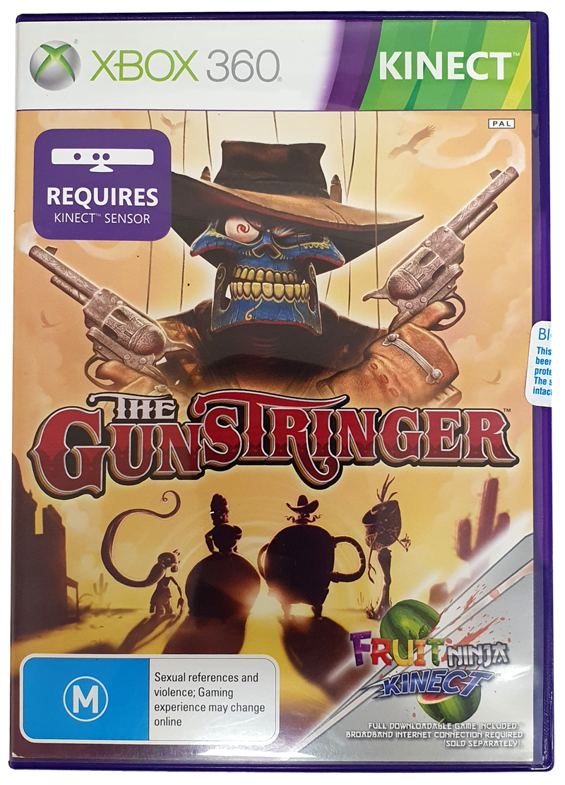 The Gun Stringer XBOX 360 PAL *Sealed* XBOX360 Kinect