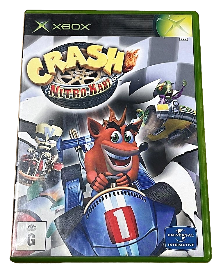 Crash Nitro Kart XBOX PAL *Complete*