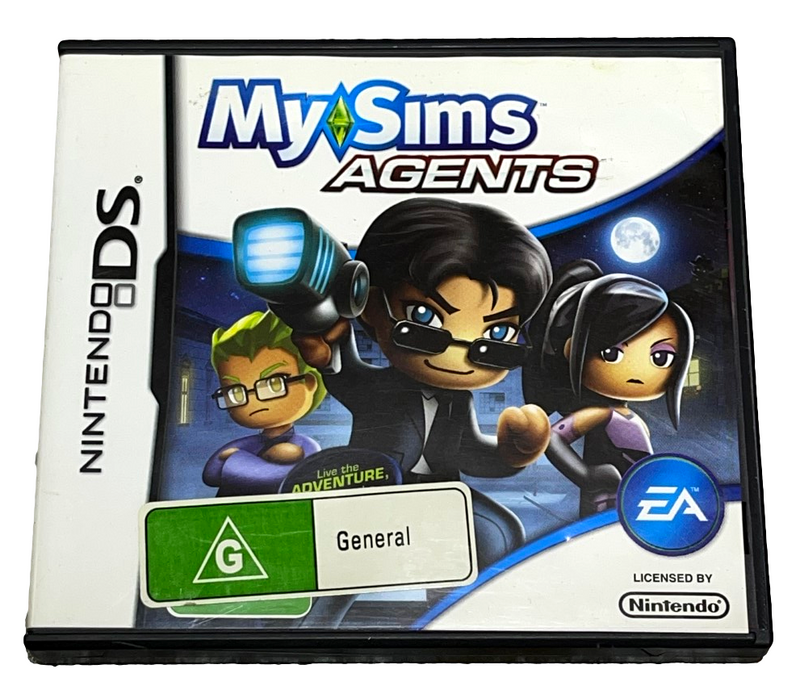 My Sims Agents Nintendo DS 3DS 2DS Game *Complete* (Preowned)