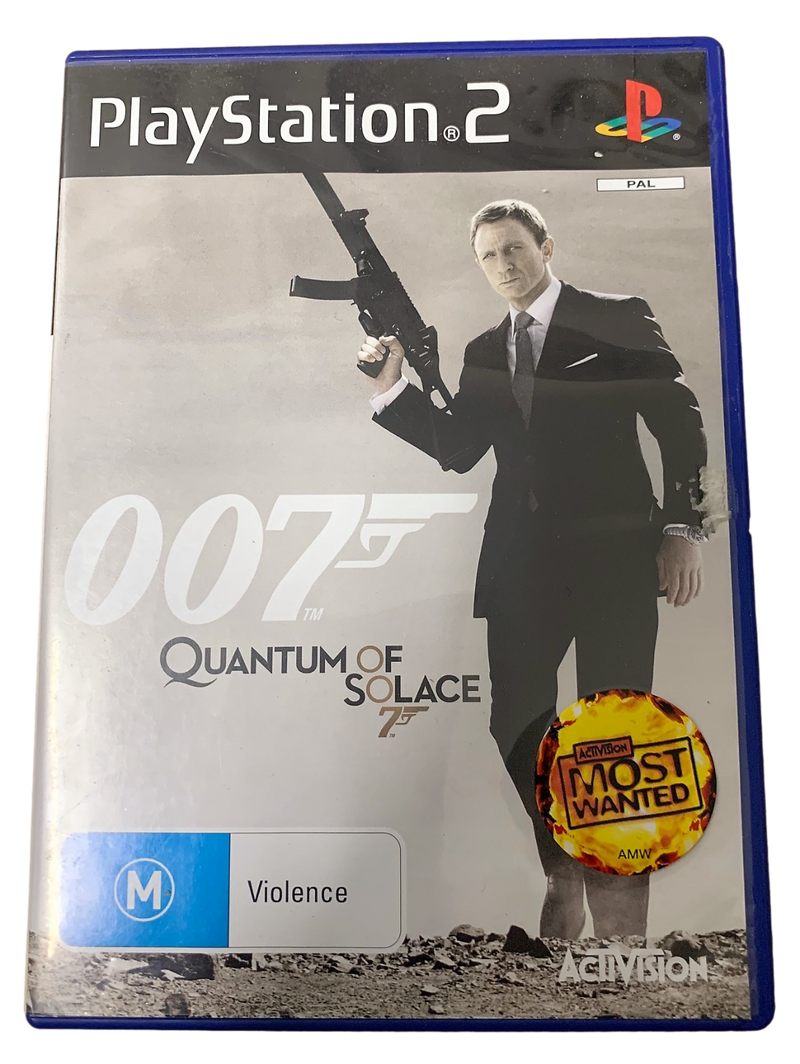 007 Quantum of Solace PS2 PAL *Complete*