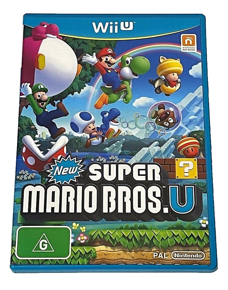 New Super Mario Bros U Nintendo Wii U PAL (Pre-Owned)