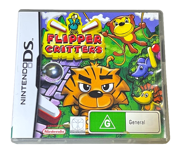 Flipper Critters Nintendo DS 2DS 3DS Game *Complete* (Pre-Owned)