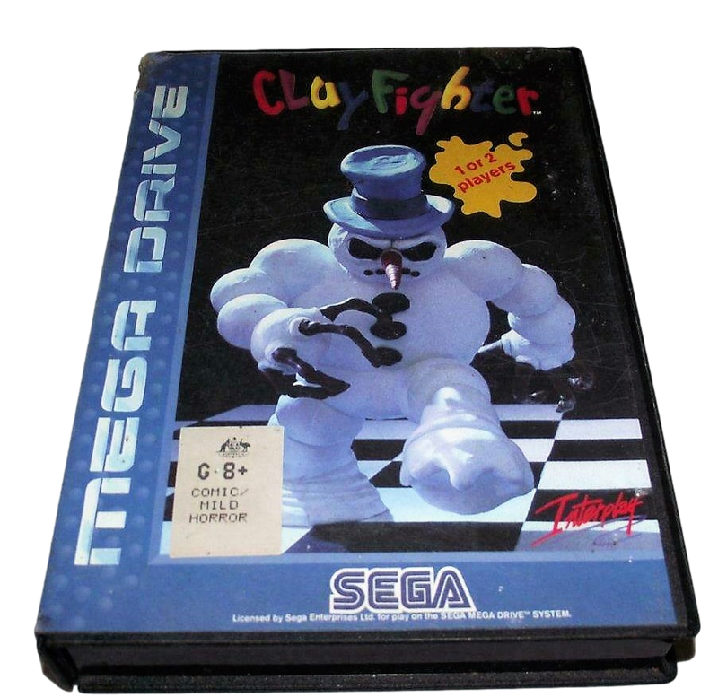 Clay Fighter Sega Mega Drive PAL - Manual Included (Pre-Owned)