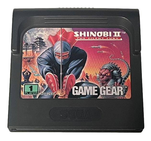Shinobi II The Silent Fury Sega Game Gear *Cart Only* (Preowned)
