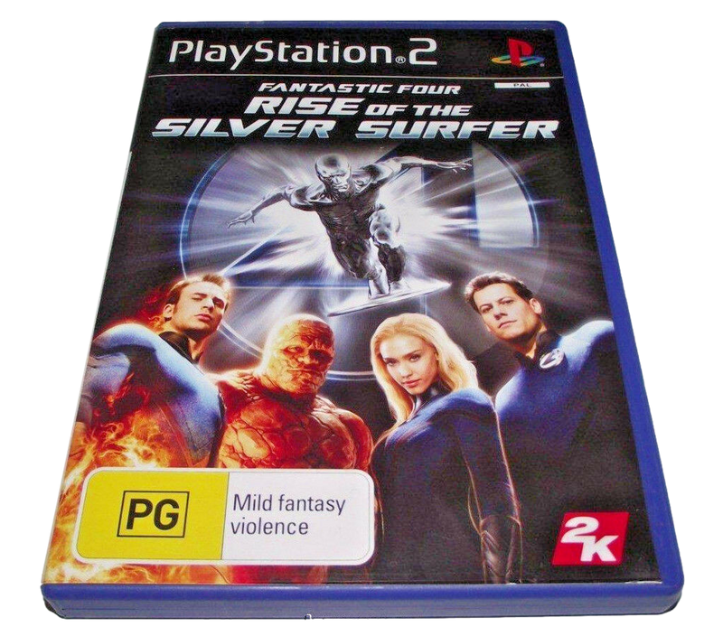Fantastic Four Rise of the Silver Surfer PS2 PAL *Complete* (Preowned)