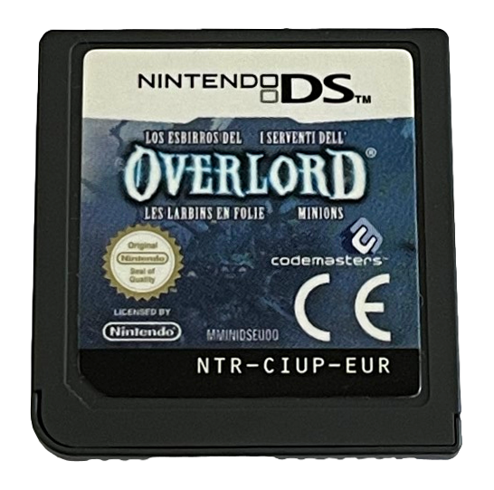 Overlord Minions Nintendo DS 2DS 3DS *Cartridge Only* (Preowned)