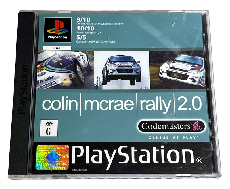 Colin Mcrae Rally 2.0 PS1 PS2 PS3 PAL *Complete* (Preowned)