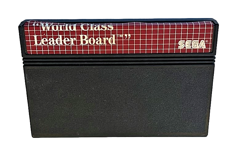 World Class Leader Board Golf Sega Master System *No Manual* (Pre-Owned)