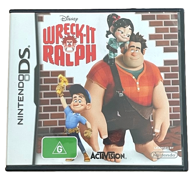 Wreck-It Ralph Nintendo DS 2DS 3DS Game *Complete*