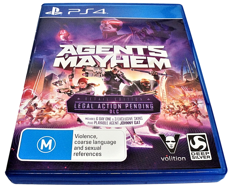 Agents Of Mayhem PS4 Playstation 4 (Pre-Owned)