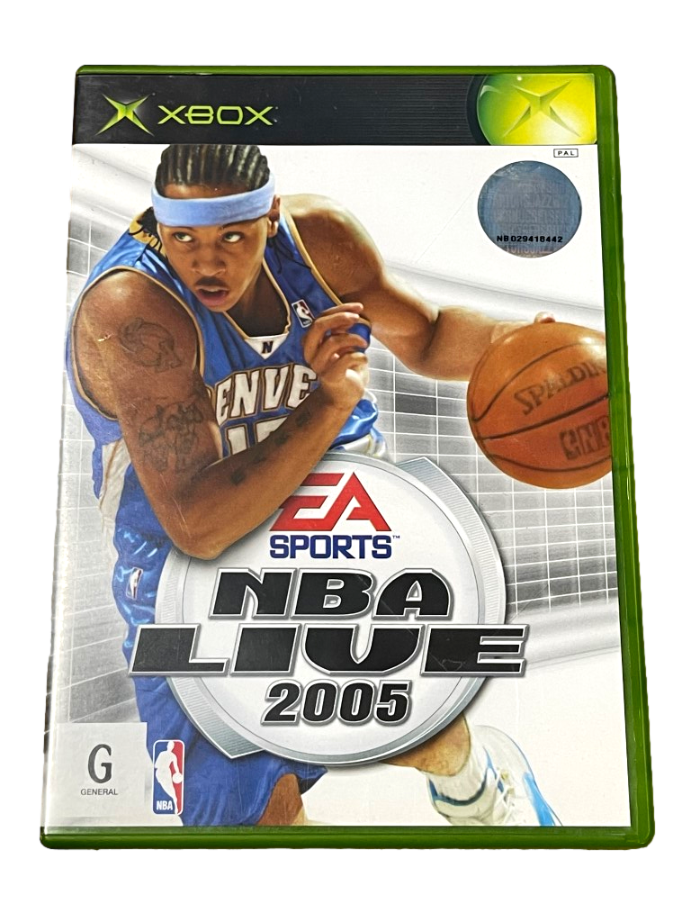 NBA Live 2005 XBOX Original PAL *Complete* (Pre-Owned)