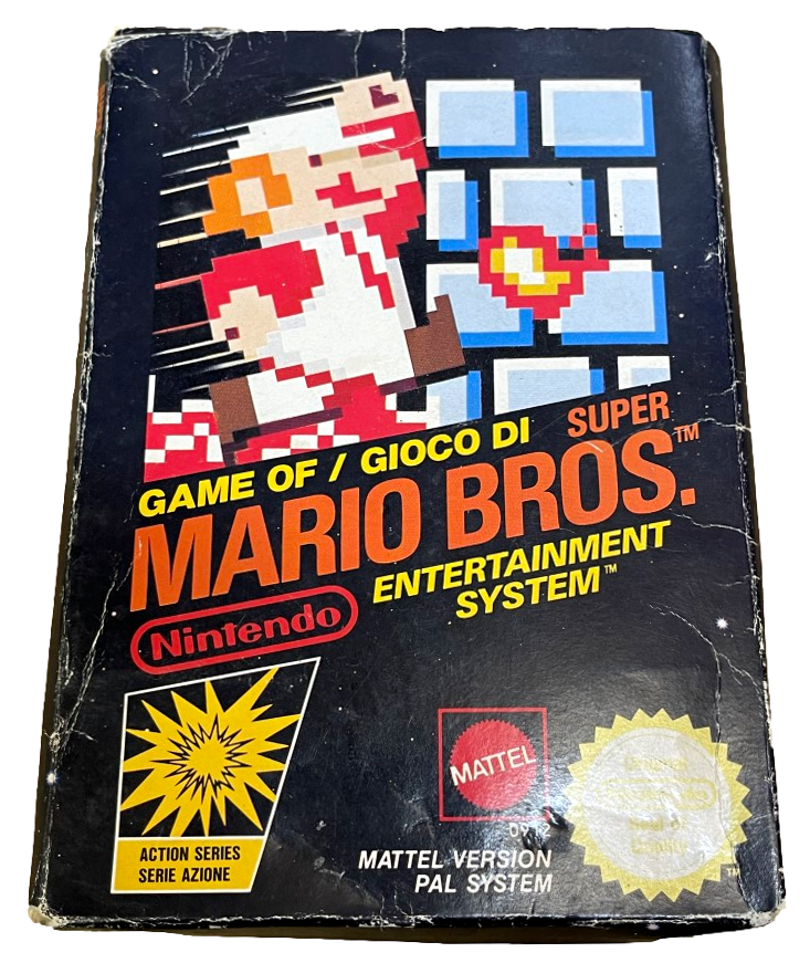 Super Mario Bros Nintendo NES Boxed PAL *No Manual* (Preowned)