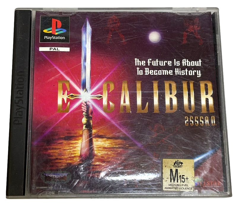 Excalibur PS1 PS2 PS3 PAL *Complete* (Water Damage) (Preowned)