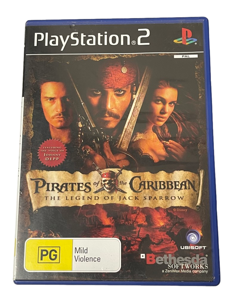 Pirates of the Caribbean The Legend of Jack Sparrow PS2 PAL *Complete* (Preowned)