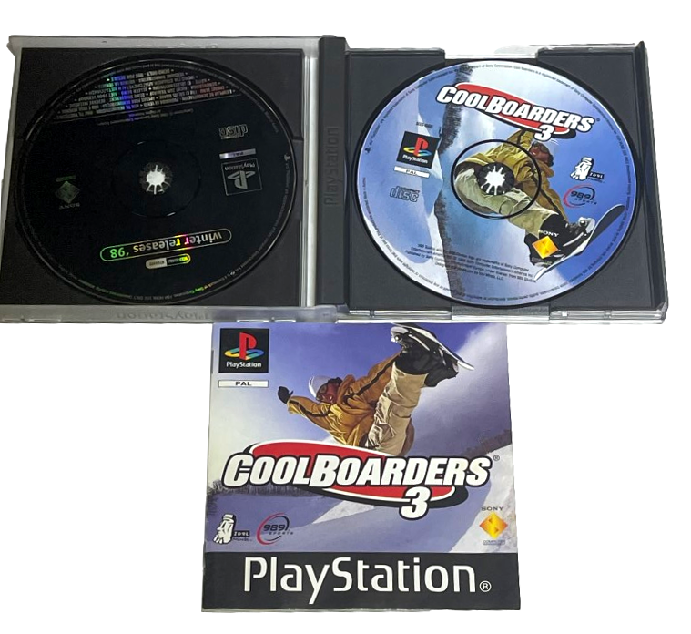 Cool Boarders 3 PS1 PS2 PS3 PAL *Complete* (Preowned)