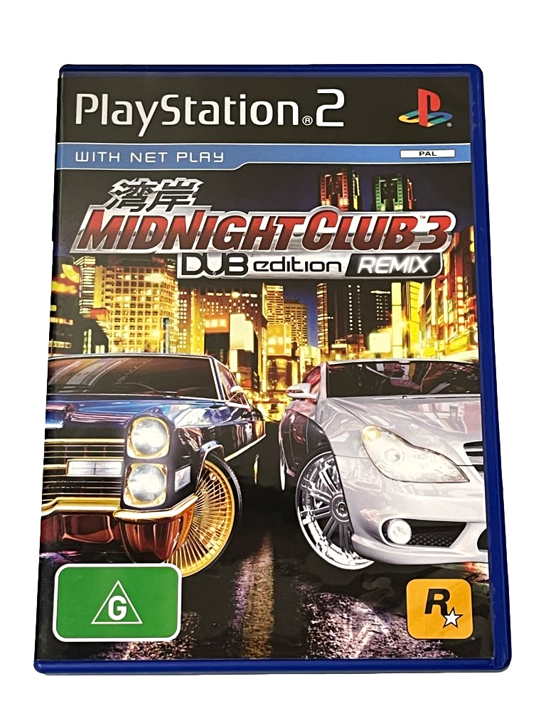 Midnight Club 3 DUB Edition Remix PS2 PAL *No Manual* (Preowned)