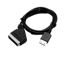 Sega Dreamcast AV Cables Scart TV Replacement New Aftermarket 1.8 Metre