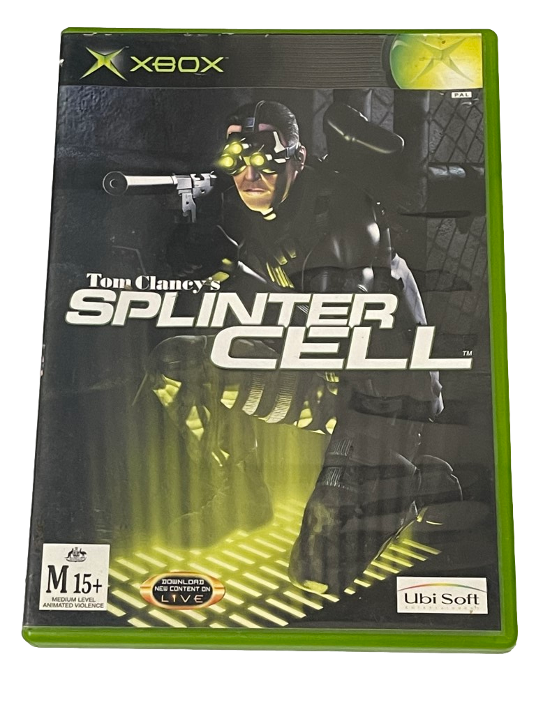 Tom Clancy's Splinter Cell XBOX Original PAL *Complete* (Pre-Owned)