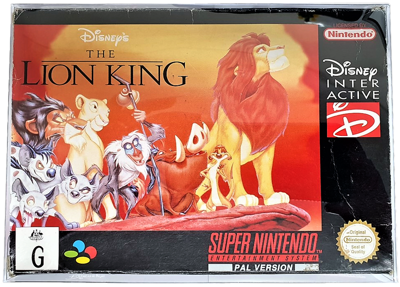 The Lion King Super Nintendo SNES Boxed *Completel* PAL (Preowned)