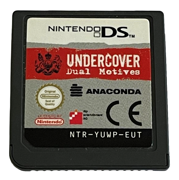 Undercover Dual Motives Nintendo DS 2DS 3DS *Cartridge Only* (Preowned)