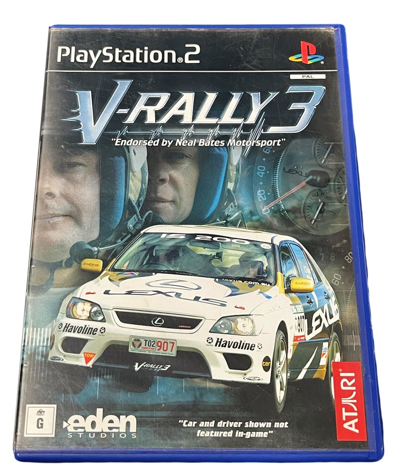 V Rally 3 Sony PS2 PAL *Complete* (Preowned)