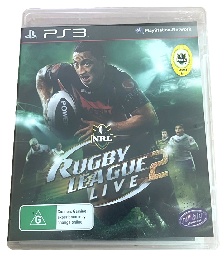 Rugby League Live 2 Sony PS3 (Preowned)