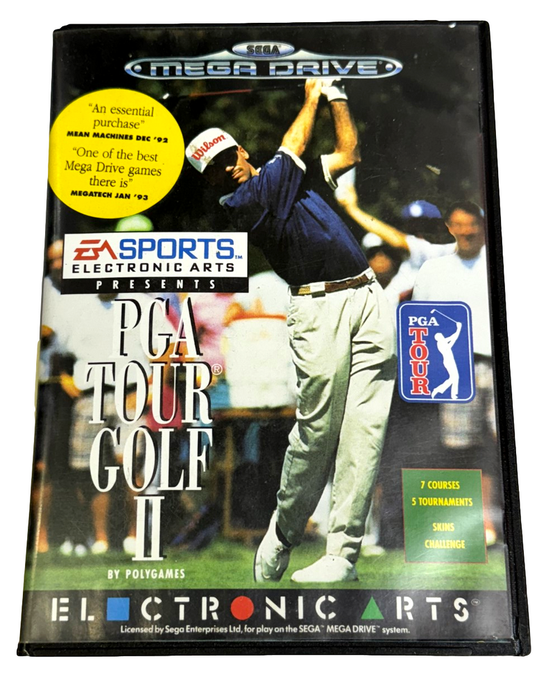 PGA Tour Golf II Sega Mega Drive PAL *Complete* (Preowned)