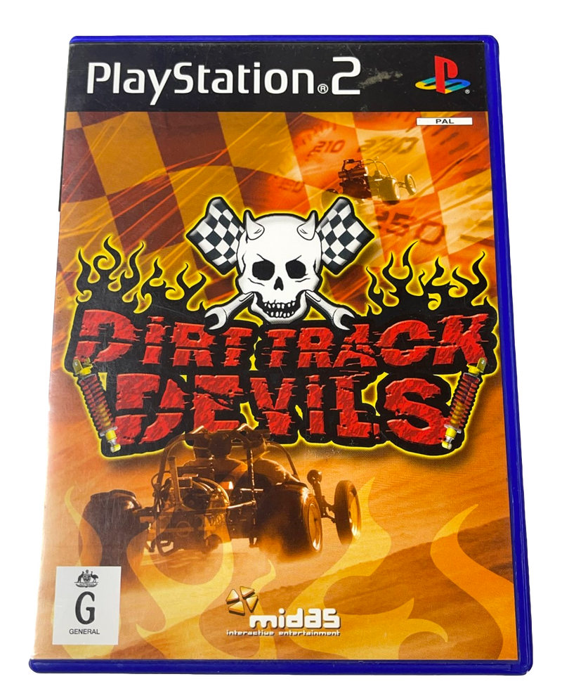 Dirt Track Devils PS2 PAL *No Manual* (Preowned)