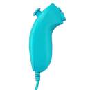 New Aftermarket Nintendo Wii Blue Nunchuck Numchuck