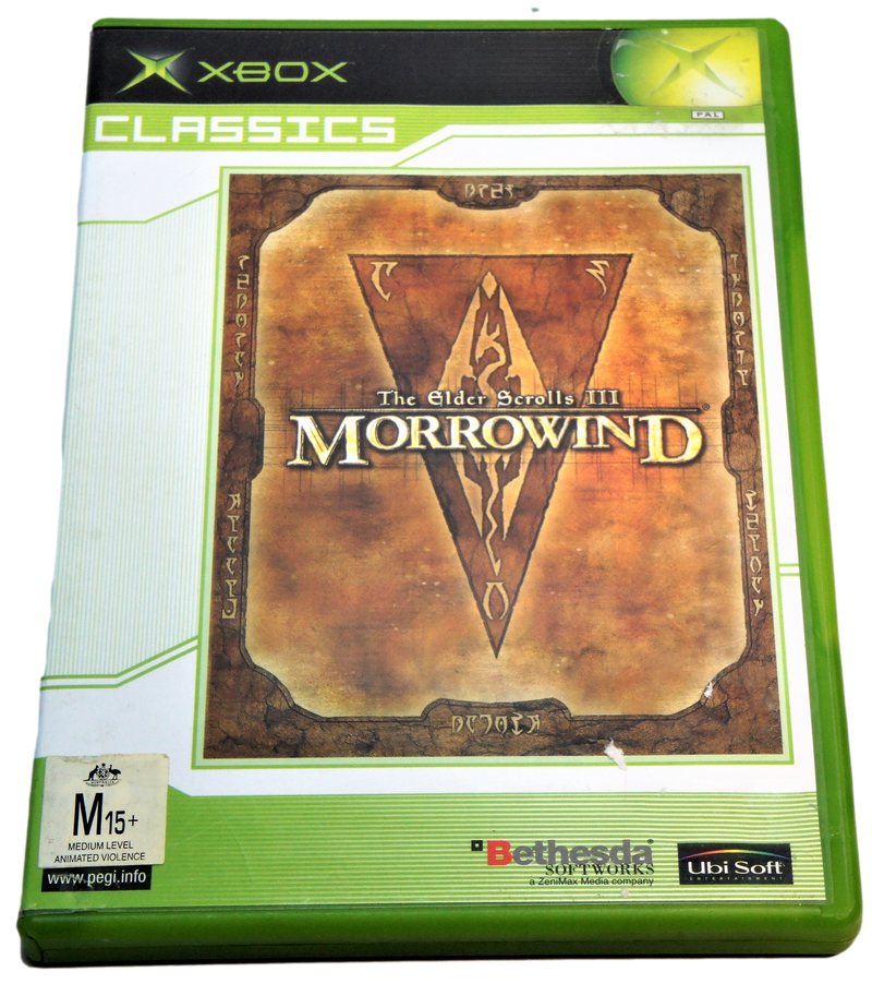 The Elder Scrolls III: Morrowind XBOX Original (Classics) PAL *Complete* (Preowned) - Games We Played