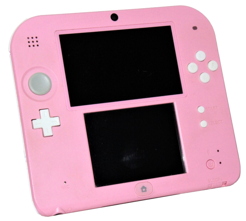 Nintendo 2DS Handheld Console - Pink/White (Preowned)