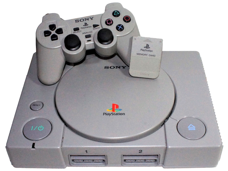 Playstation 1 PS1 Console + Dual Shock Controller + Memory Card PAL (Pre-Owned)