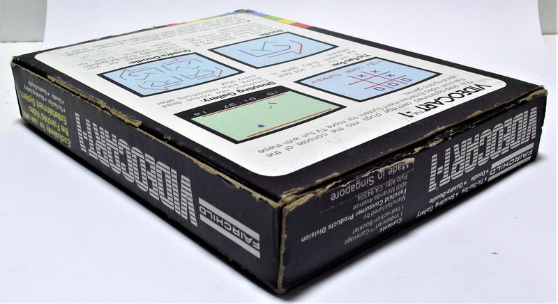Boxed Channel F Videocart Fairchild Video Entertainment System 1 Tic Tac Toe - Games We Played