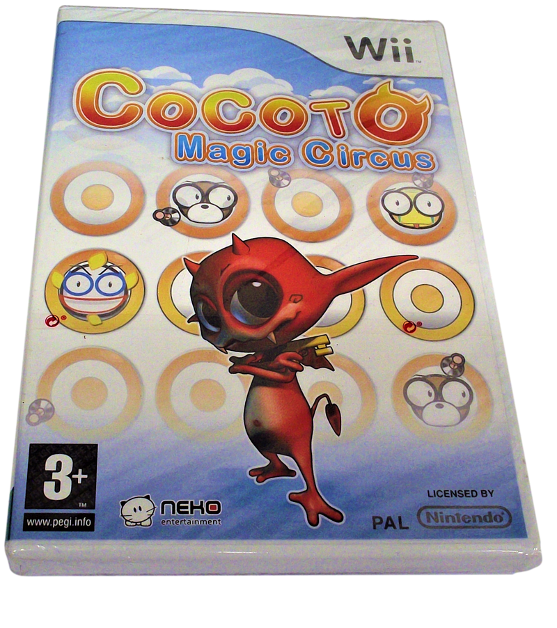 Cocoto Magic Circus Wii PAL Wii U Compatible *Factory Sealed* - Games We Played