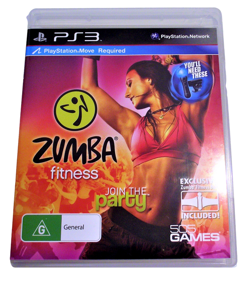 Zumba Fitness (Belt Included) Sony PS3 (Preowned)