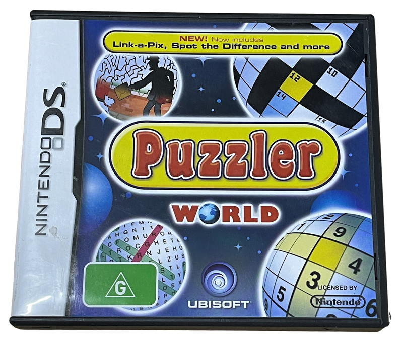 Puzzler World Nintendo DS 2DS 3DS Game *Complete* (PreOwned) - Games We Played