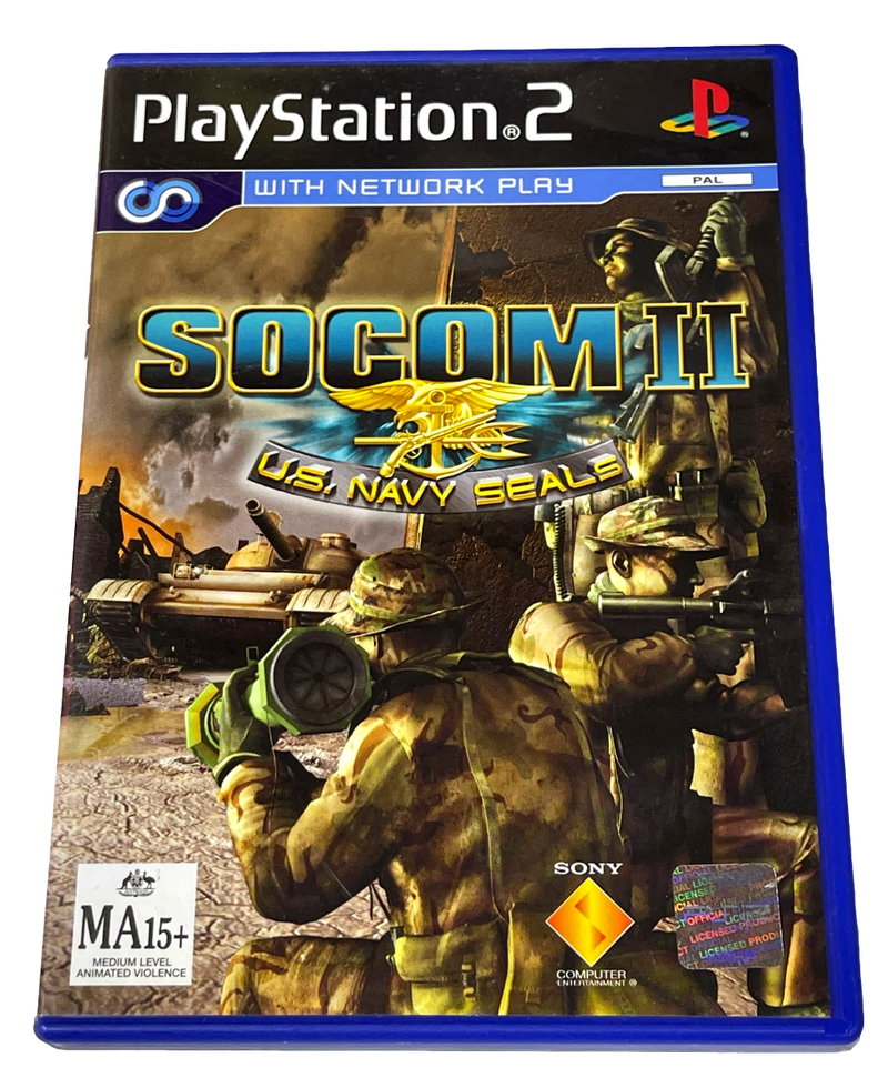 Socom II US Navy Seals PS2 PAL *Complete* (Pre-Owned)