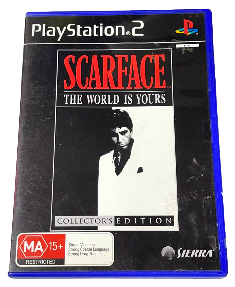 Scarface: The World is Yours Collector's Edition PS2 PAL *Manual & Map* (Preowned)