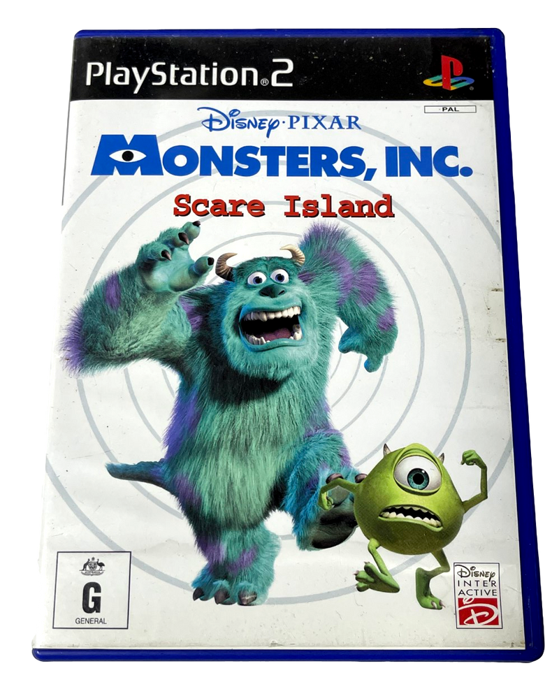 Monsters Inc Scare Island PS2 PAL *Complete* (Pre-Owned)