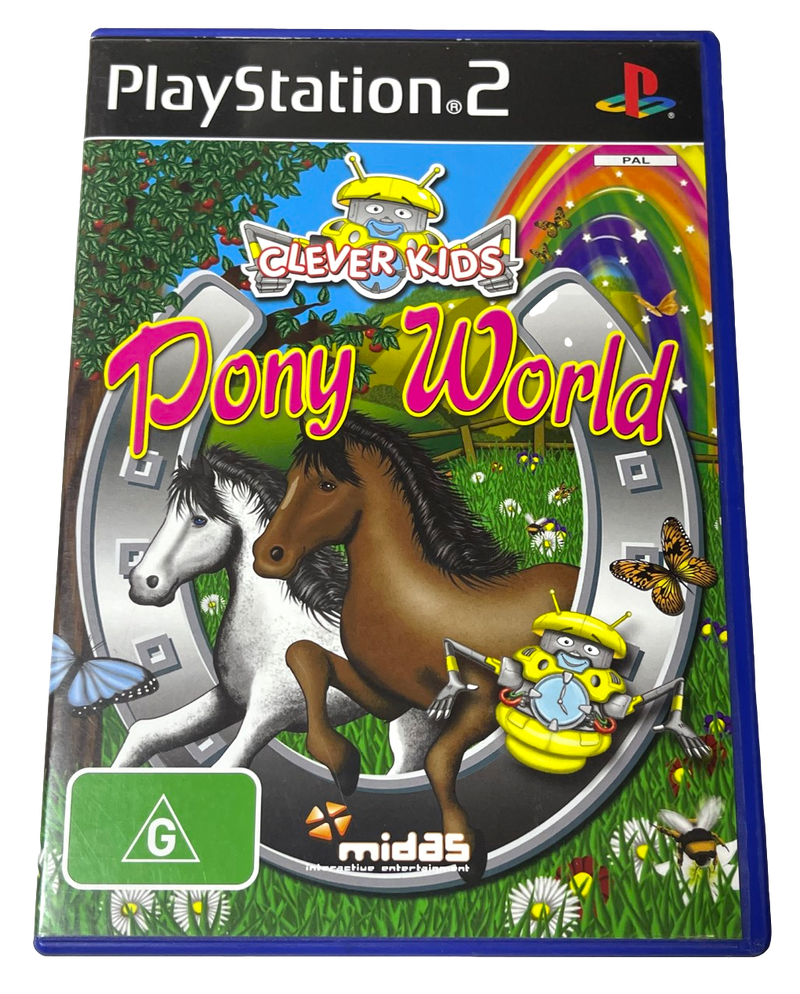 Clever Kids Pony World PS2 PAL *Complete* (Pre-Owned)